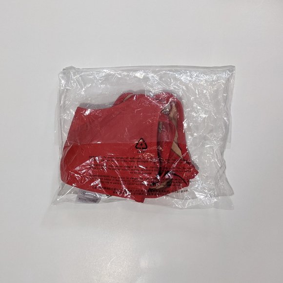 NIP JCrew Women's 1989 Scoopneck Bikini Top in Bright Cerise - Picture 10 of 10